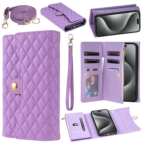 수나르  갤럭시A56 퀄팅 가죽 카드수납 지갑 다이어리 케이스