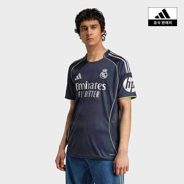아디다스 레알 마드리드 25/26 어웨이 저지 JJ4182
