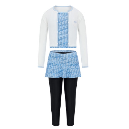 아레나  클라인 래쉬가드 3PCS 세트 A5BG1GS04SBL