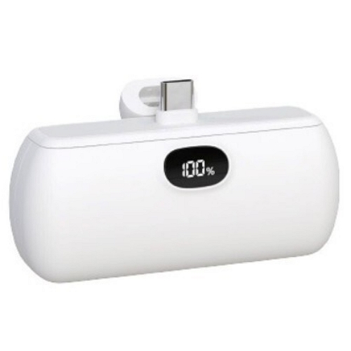 액티몬  도킹형 보조배터리 M-LCD-MINI-5000-CP 5000mAh