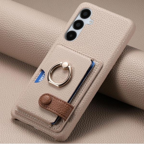 수나르  갤럭시A36 가죽 카드홀더 링 거치대 케이스