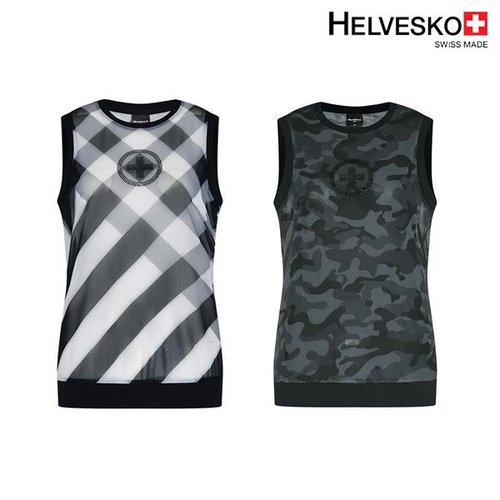 헬베스코 라운드 망사 메쉬 베스트 H2MWVT864