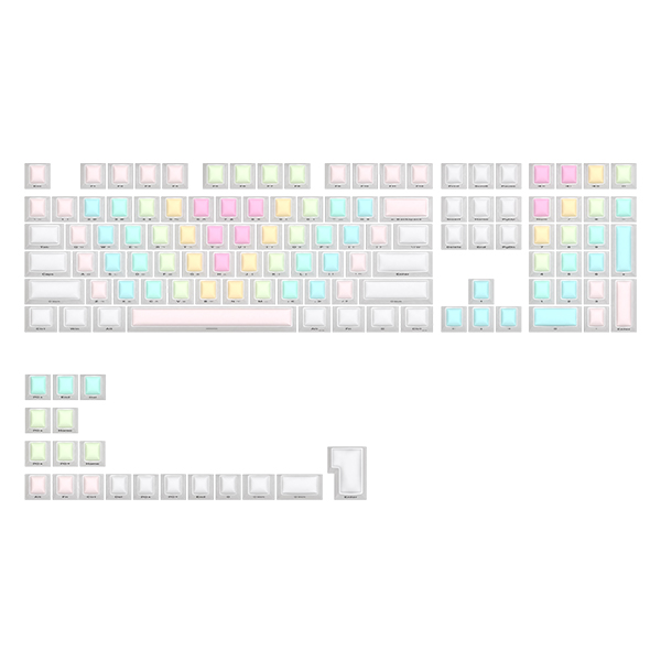 ABKO  궁둥이 실리콘 키캡 세트