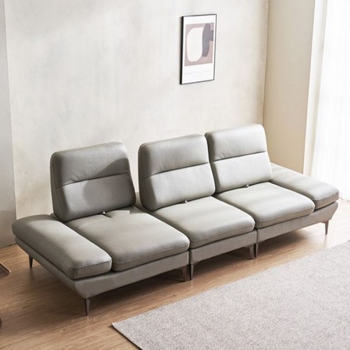 BIF보루네오 디에르 글로 스윙 천연통가죽 소파 4인용