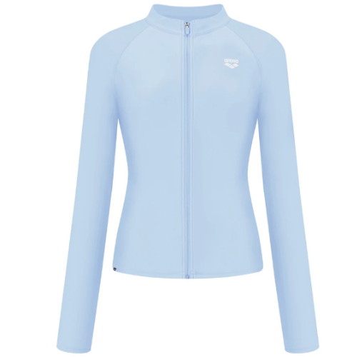 아레나  여성 365 레귤러핏 집업 래쉬가드 A5BL1QR42SBL