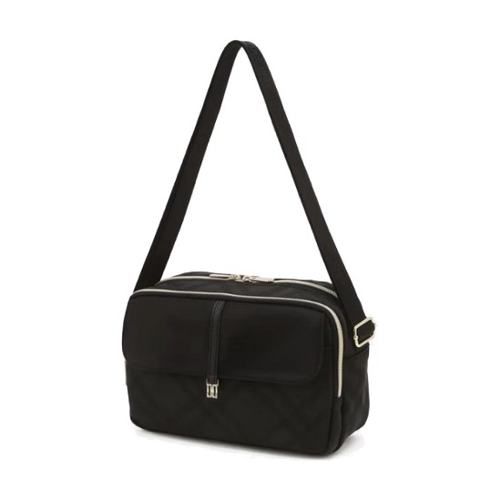 LF 닥스골프 플랩 크로스백 DNGF5F962BK