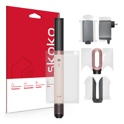 스코코  다이슨 에어랩 코안다 2x 무광 외부 전신보호필름 5종 세트