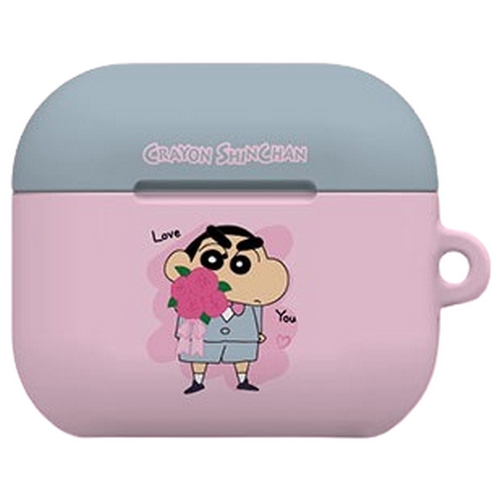 코쿼드  에어팟3 짱구는 못말려 큐티 투톤 하드 케이스