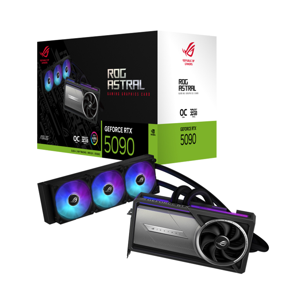 ASUS ROG Astral LC 지포스 RTX 5090 OC D7 32GB 대원씨티에스