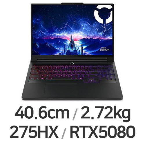 레노버 LEGION Pro 7 16IAX10 U9 5080 Plus 64GB램