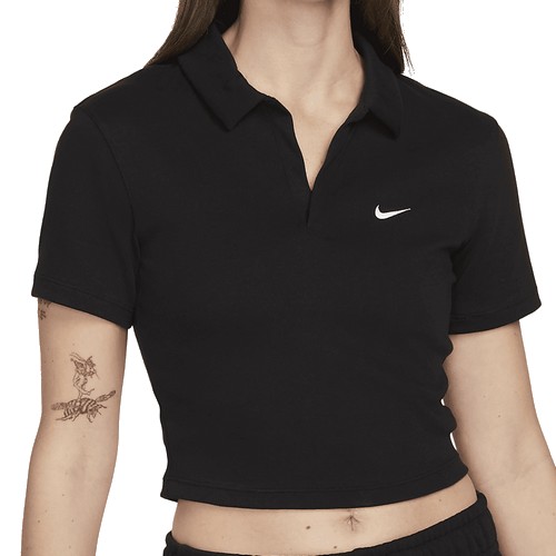 나이키 에센셜 반팔 폴로 탑 DV7885-010