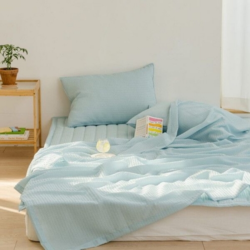 바자르 아이스팝 시어서커 여름 홑이불패드세트