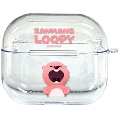 삼성전자  잔망루피 갤럭시 버즈3 투명 하드 케이스