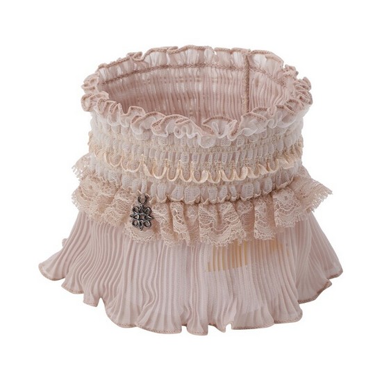 세인트앤드류스  블록 레이스 밴딩 넥칼라 821E1AC051BG