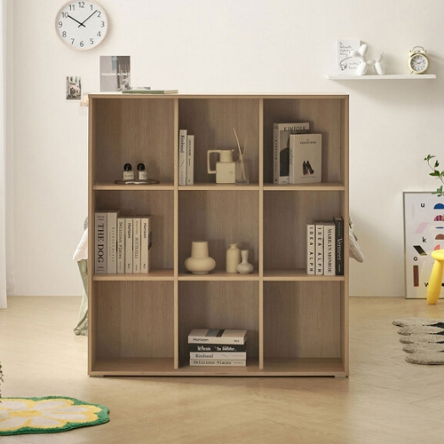 로쏘 코디 3단 9칸 틈새 파티션 책장 1100