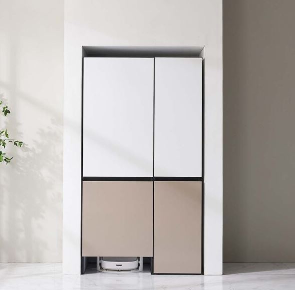 마리메종 헤븐 냉장고장 틈새+로봇청소기 주방수납장