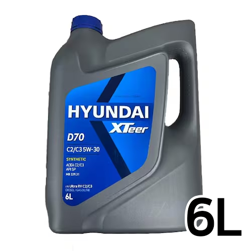 현대오일뱅크  엑스티어 D70 C2/C3 5W30 6L