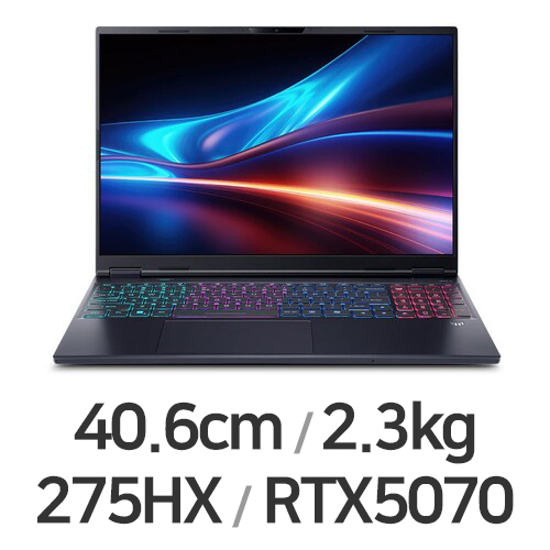 에이서 프레데터 헬리오스 네오 16S 슬림 AI PHN16S-71-99SN