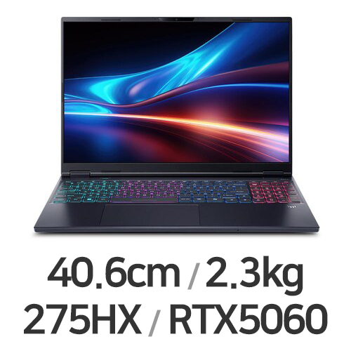 에이서 프레데터 헬리오스 네오 16S 슬림 AI PHN16S-71-91JF