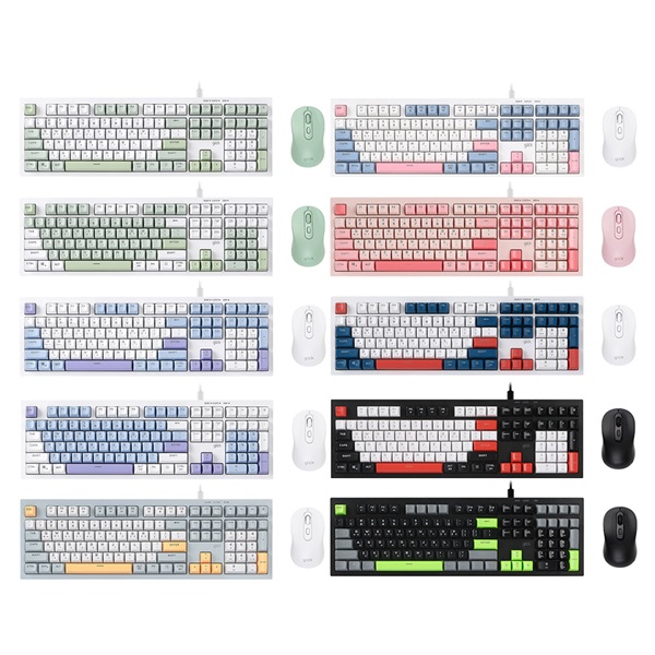 지클릭커  OFFICEPRO OPS70 사일런스 M 키보드 마우스 세트 108