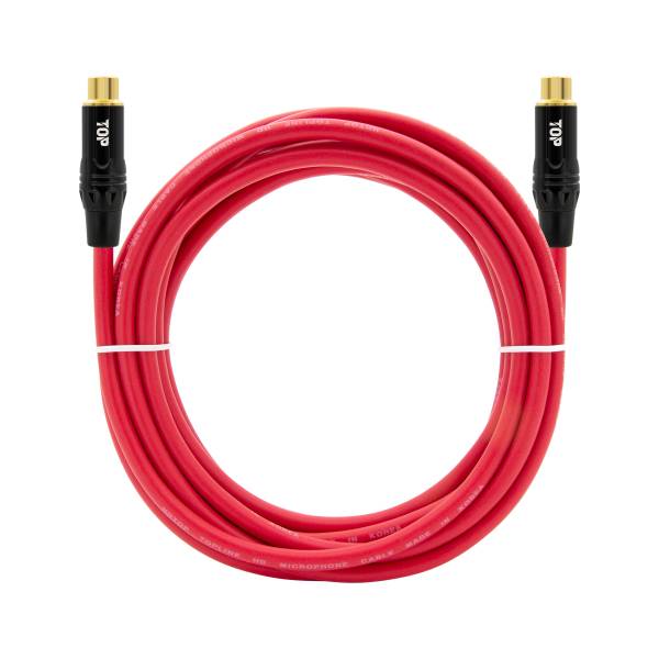 HDTOP  RCA FF 레드 연장 케이블