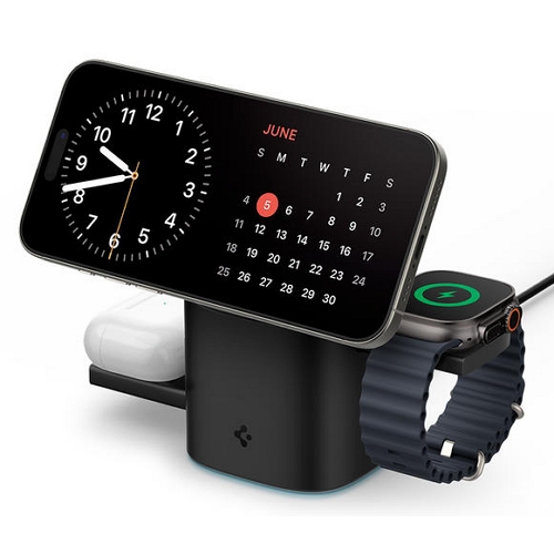 슈피겐  Qi2 3in1 15W 맥세이프 무선충전기 EF223MS