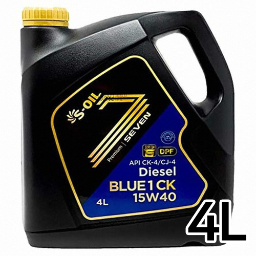 에스오일  세븐 블루1 CK 15W40 4L