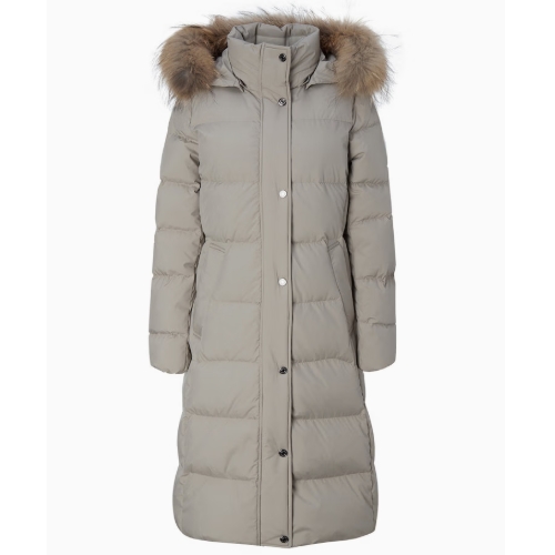 LF 헤지스골프 탈착후드 덕다운 롱패딩 WWJU4D942I3