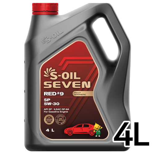 에스오일  세븐 레드 #9 LPG SQ 10W30 4L