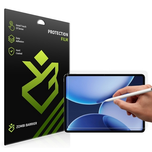 좀비베리어  오포 패드 4 프로 저반사 종이질감 보호필름