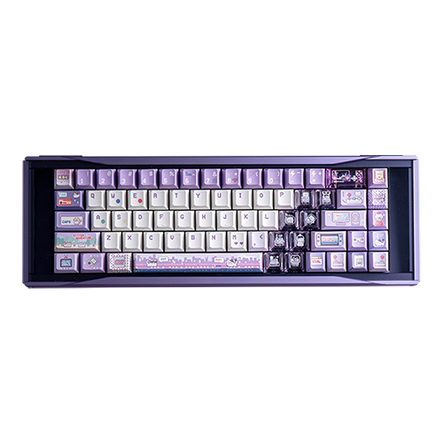 SPM  Soulcat 고함량 PBT 염료승화 영문 키캡 167키 아케이드 고양이