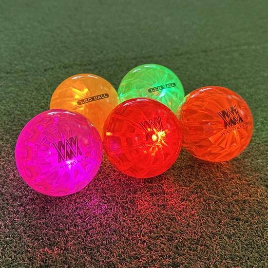 웨이메이커 LED 3피스 파크골프공