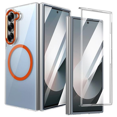 수나르  갤럭시Z 폴드7 변색없는 투명 맥세이프 초슬림 케이스