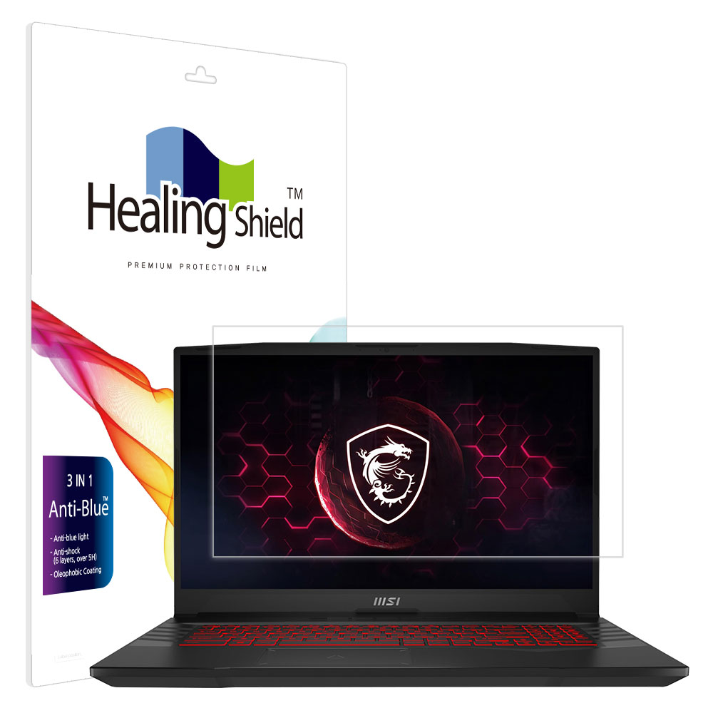 폰트리 힐링쉴드 MSI 펄스 GL76 12U 블루라이트차단 액정보호필름