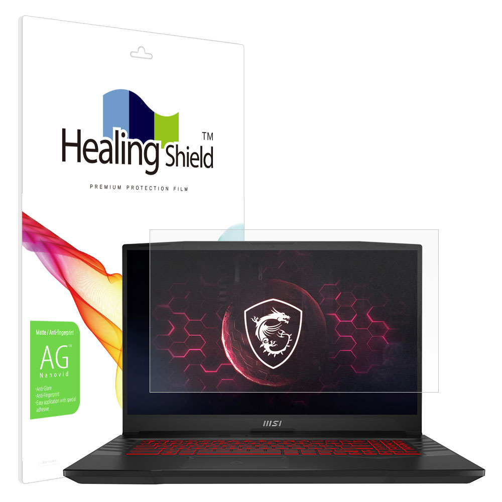 폰트리 힐링쉴드 MSI 펄스 GL76 12U 저반사 지문방지 액정보호필름