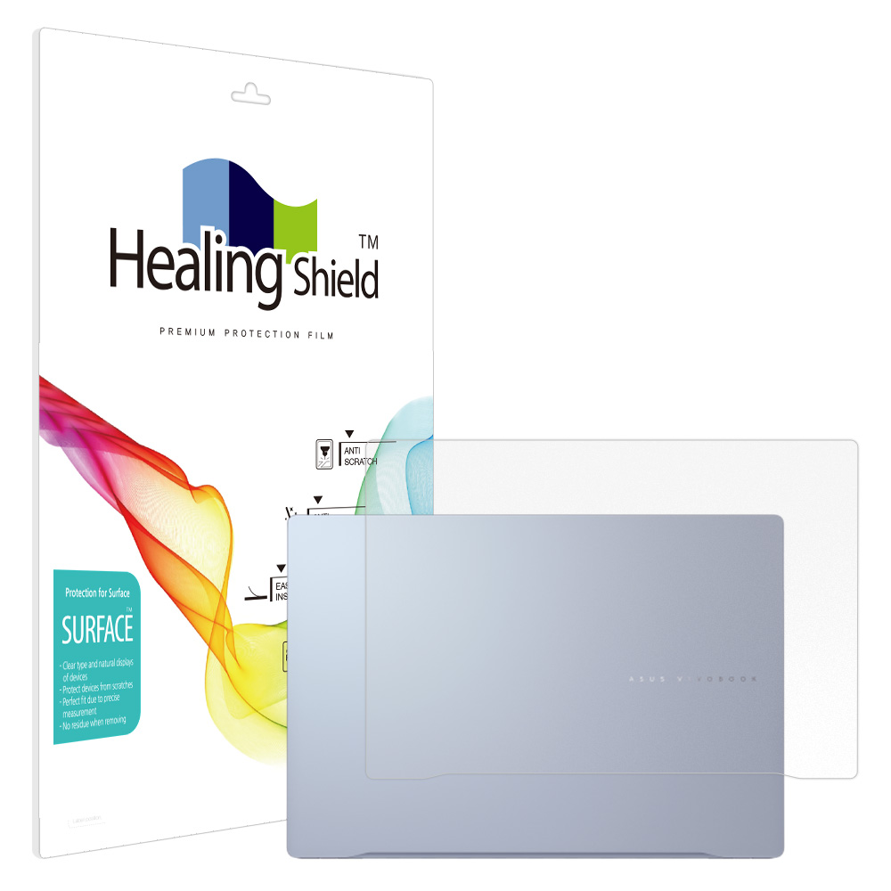 폰트리 힐링쉴드 ASUS 비보북 S 16 OLED S5606 무광 외부보호필름 상판 2매