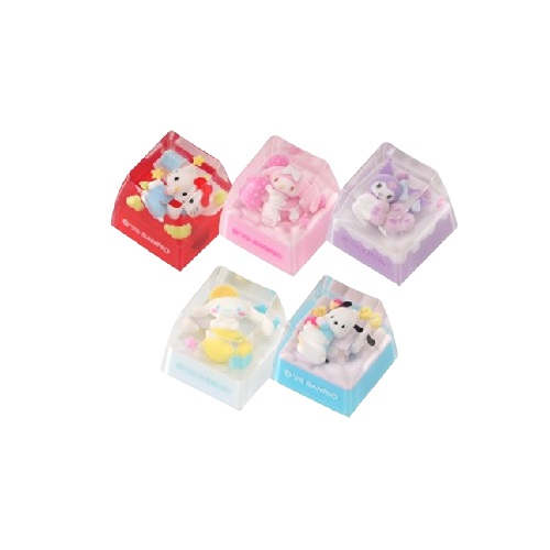 로이체 XECRET 산리오 캐릭터즈 레진 키캡