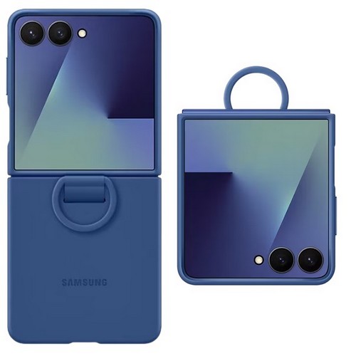 삼성전자  갤럭시Z 플립7 실리콘 케이스 with 링 EF-PF766