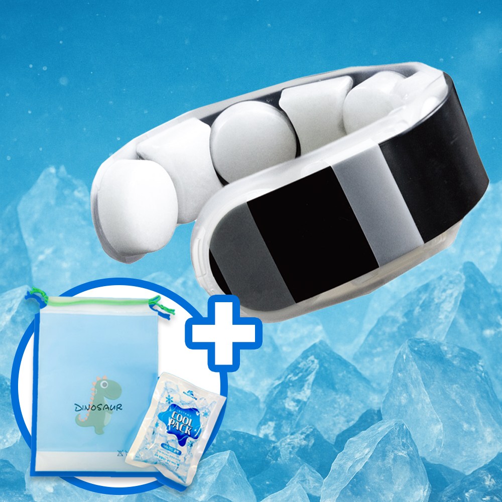 상온자동냉각 넥쿨러 아이스 목 밴드 분리형 와이드