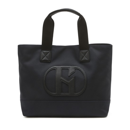 LF 헤지스골프 로고장식 가죽 토트백 HWBA5F952N3