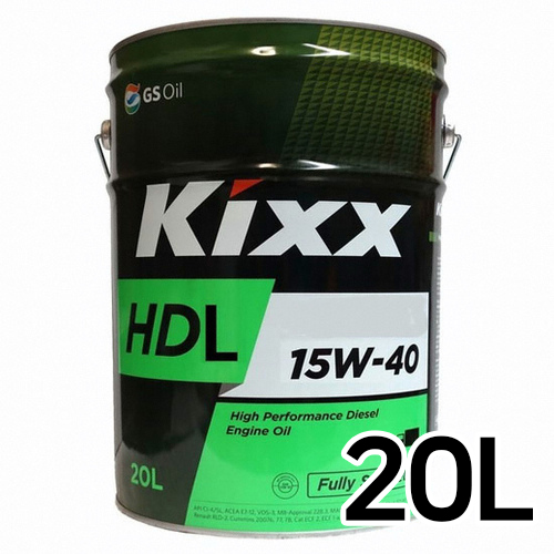GS칼텍스 KIXX HDL CI-4 15W40 20L