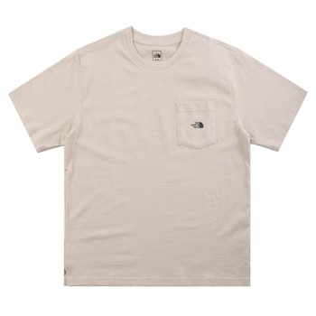 노스페이스 코튼 에센스 반팔 포켓 티셔츠 NT7US50C