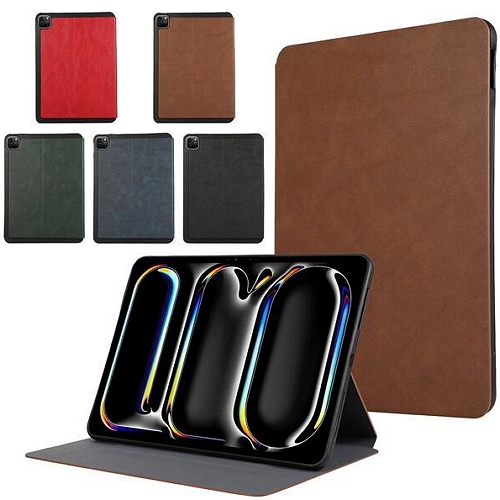 수나르  iPad Air 13 M3 모던 플립 스탠드 가죽 케이스