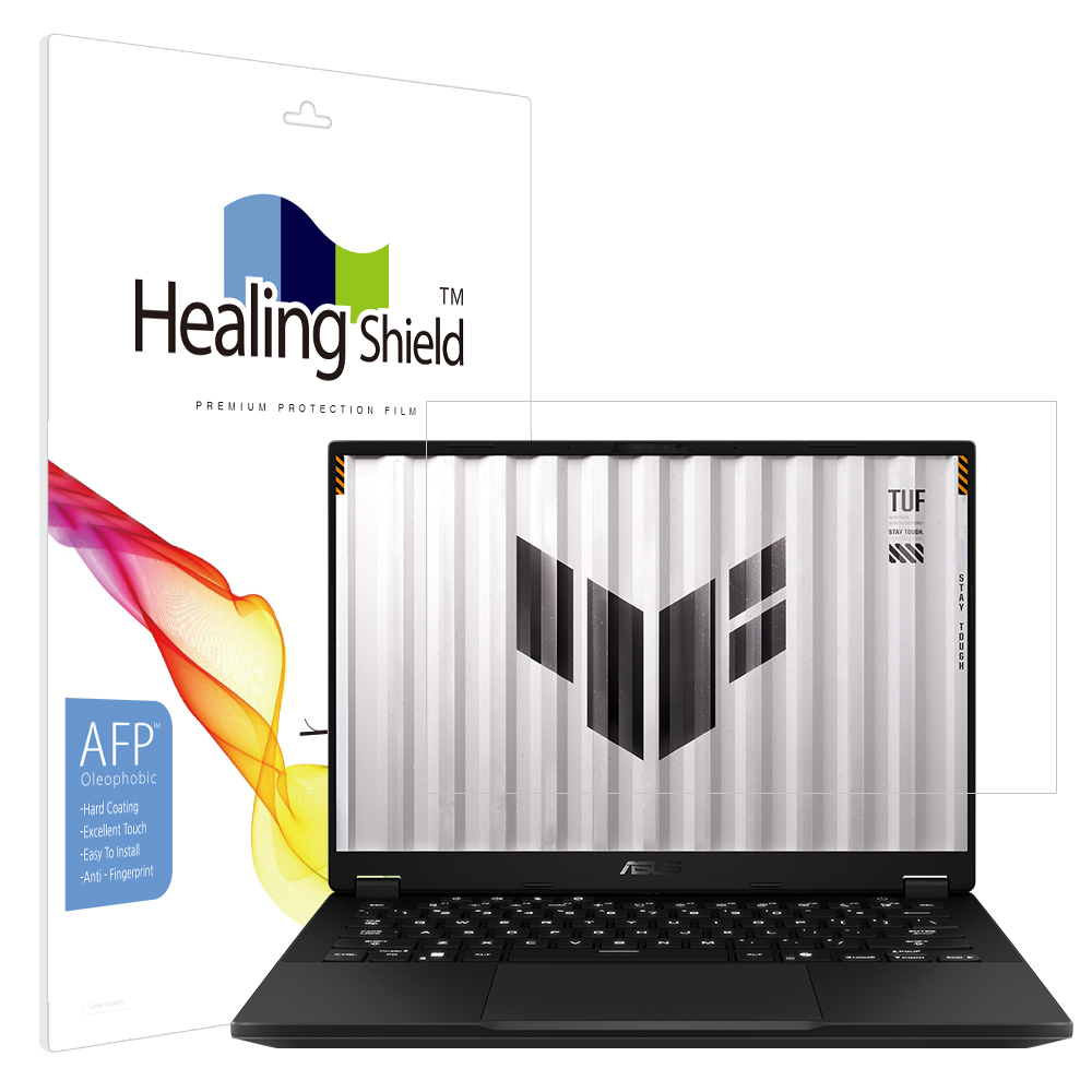 폰트리 힐링쉴드 ASUS TUF Gaming A14 2025 올레포빅 고광택 액정보호필름