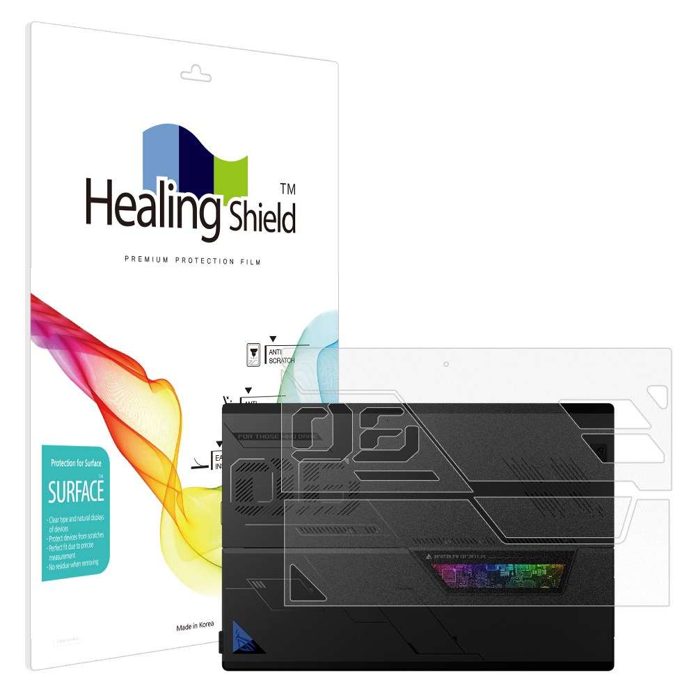 폰트리 힐링쉴드 ASUS ROG Flow Z13 GZ301 2023 무광 외부보호필름 상판 2매