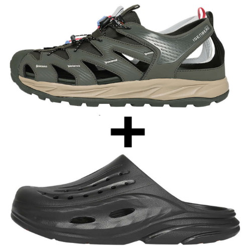 이젠벅 트레킹 샌들 + 슬리퍼 2종 세트