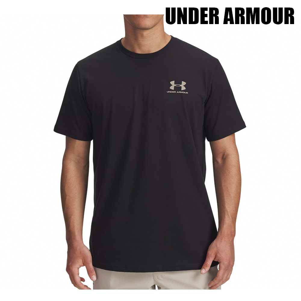 언더아머 UA 레프트 체스트 반팔 티셔츠 1326799-003