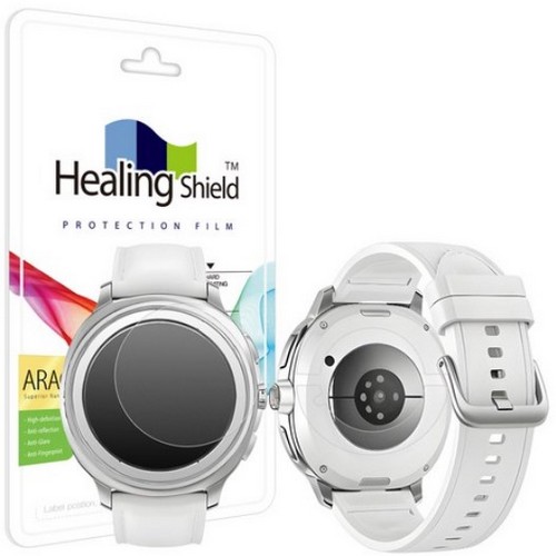 폰트리 힐링쉴드 갤럭시워치8 클래식 ARAG 고화질 저반사 지문방지 액정보호필름 2매+후면 2매