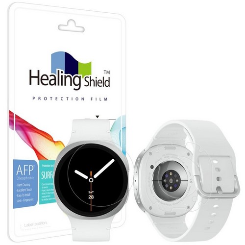 폰트리 힐링쉴드 갤럭시워치8 AFP 올레포빅 액정보호필름 2매+후면 2매