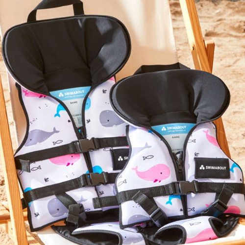 스윔어바웃  유아동 아기고래 구명조끼